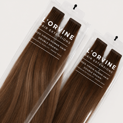 Tape In - Chestnut Brown Ombré