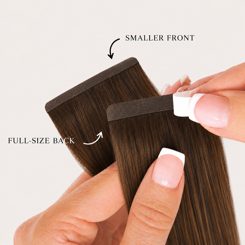 Tape In - Chestnut Brown Ombré
