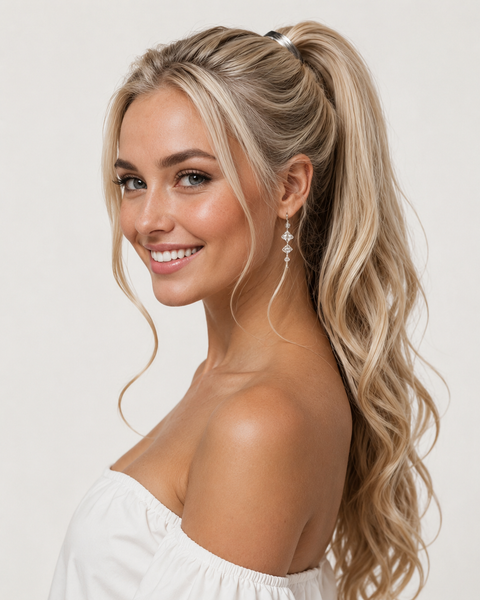 Pony Tail - Platinum Blonde