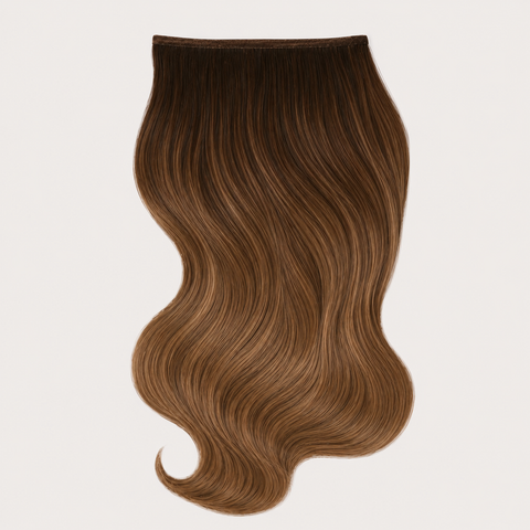 Clip In - Chestnut Brown Ombre