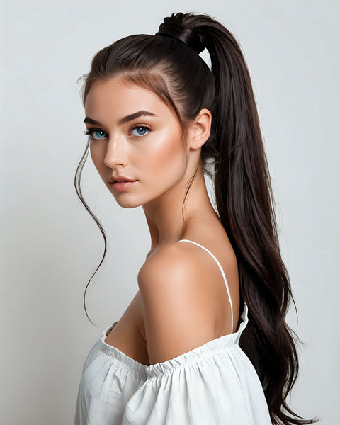 Pony Tail - Dark Brown