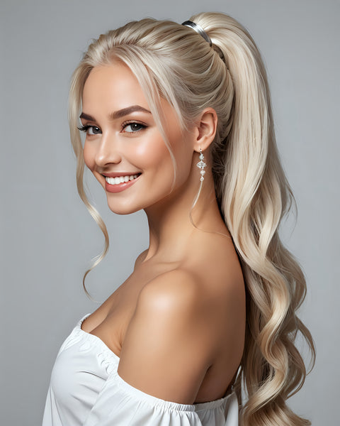 Pony Tail - Platinum Blonde